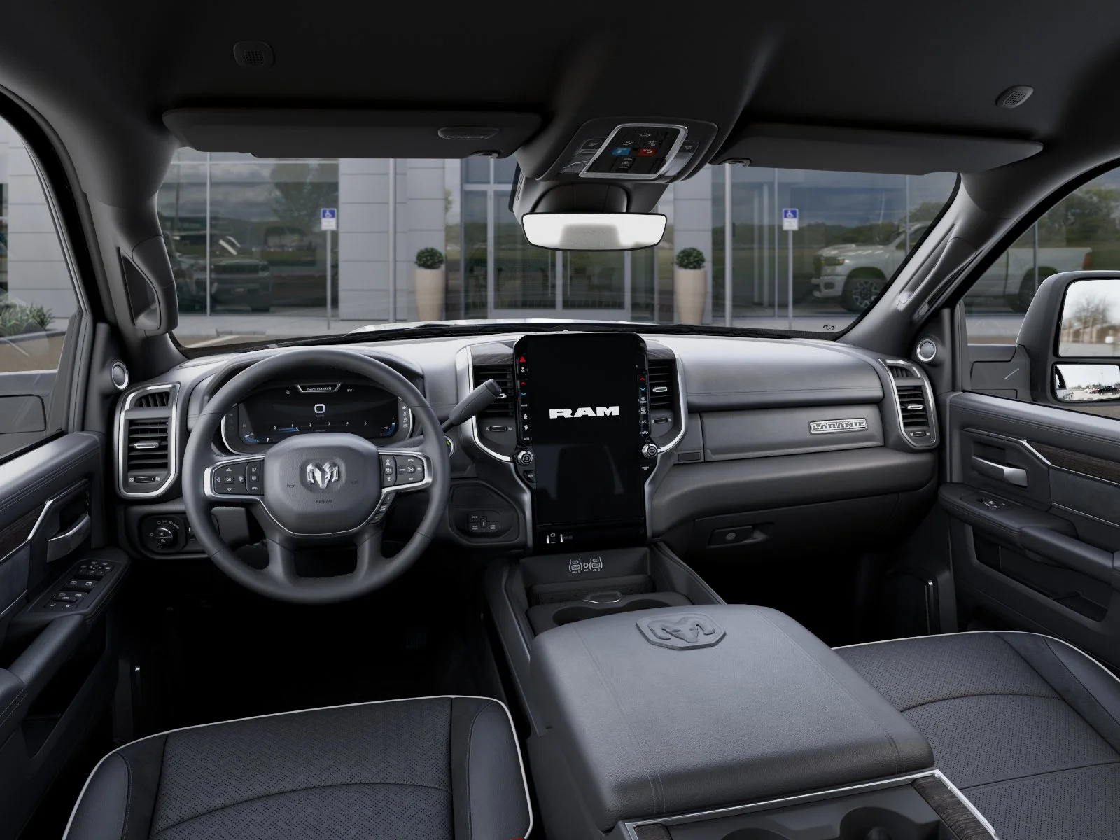 New 2026 Forged Blue Metallic Exterior Paint RAM Laramie image 24