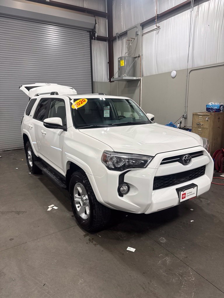 Certified Used 2020 White Toyota SR5 Premium image 2