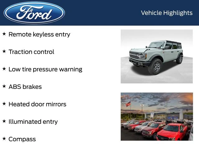 Used 2021 Green Ford Badlands image 5