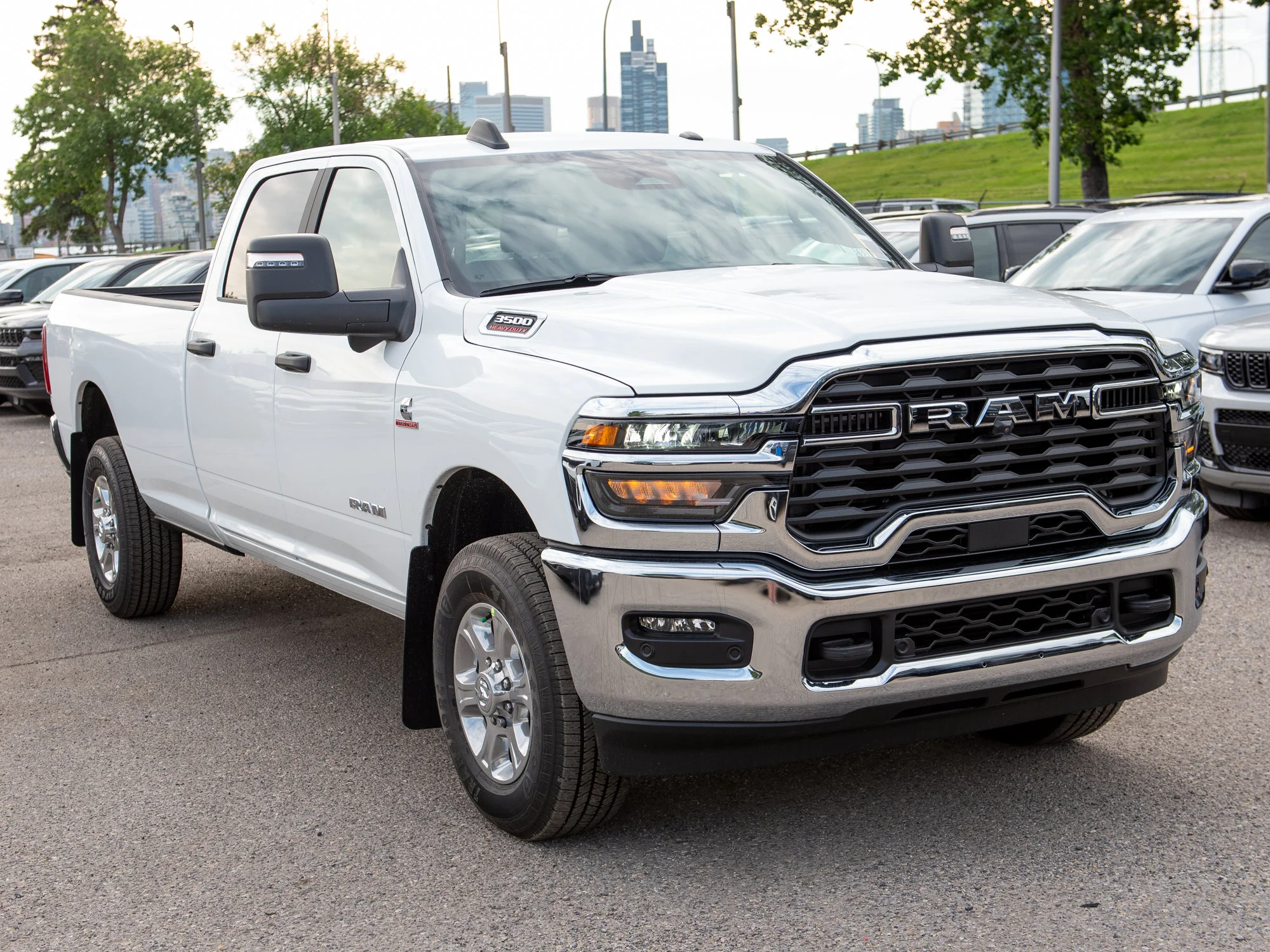 New 2026 White RAM Big Horn* image 9