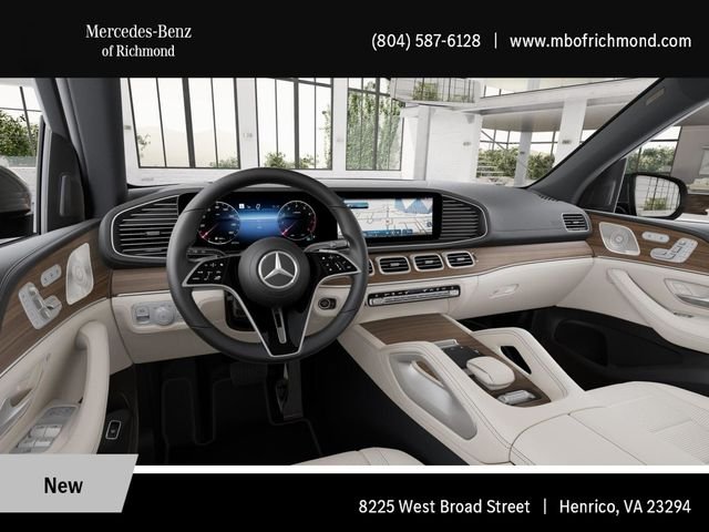 New 2026 MANUFAKTUR Moonlight White Metallic Mercedes-Benz GLE 580 image 3