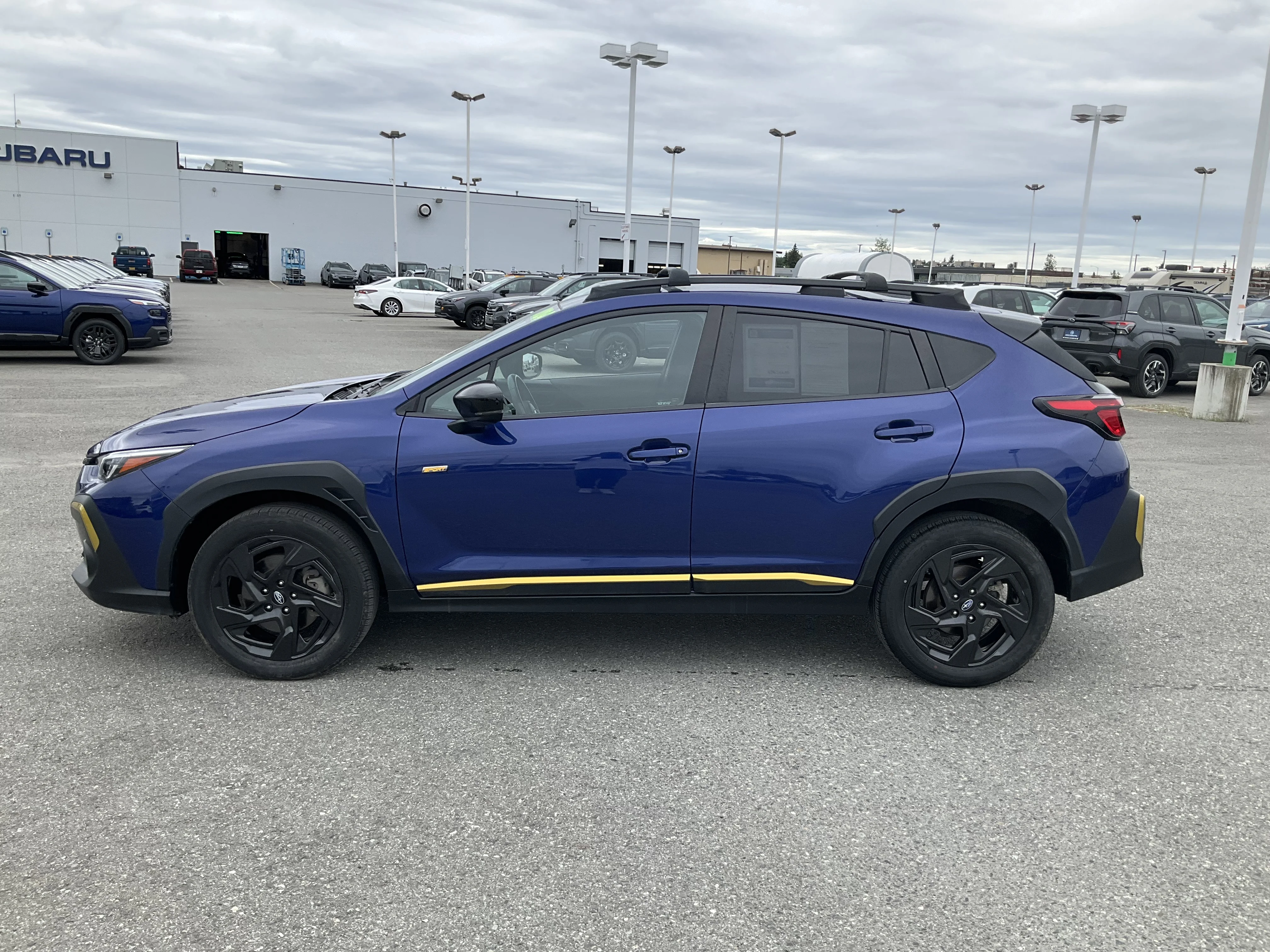 Used 2024 Sapphire Blue Pearl Subaru Sport image 3