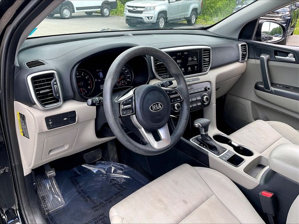 Used 2020 Black Cherry Pearl Kia LX image 8