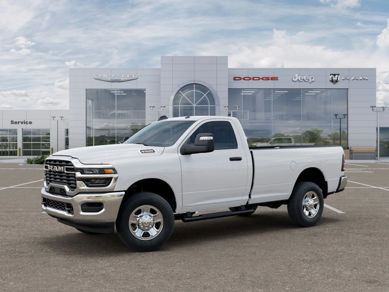 New 2026 Bright White Clear-Coat Exterior Paint RAM Tradesman image 27