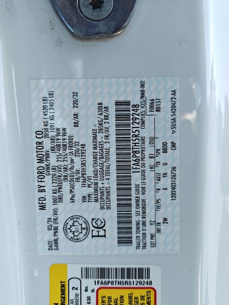 Used 2024 White Ford EcoBoost image 24