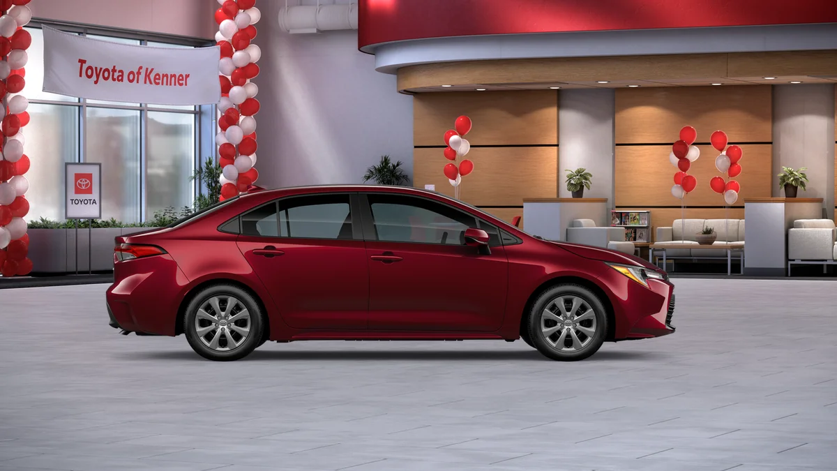 New 2026 Ruby Flare Pearl Toyota LE image 12