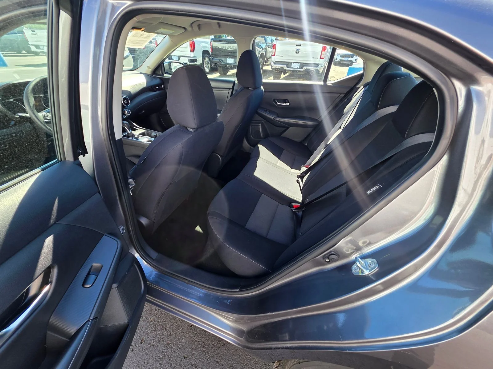 Used 2023 Gun Metallic Nissan SV image 13