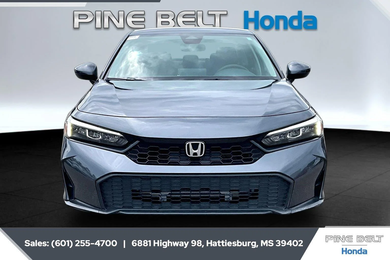 Used 2025 Meteorite Gray Metallic Honda LX image 3