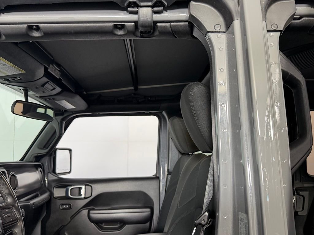 Used 2021 Gray Clearcoat Jeep Unlimited Sport S image 20