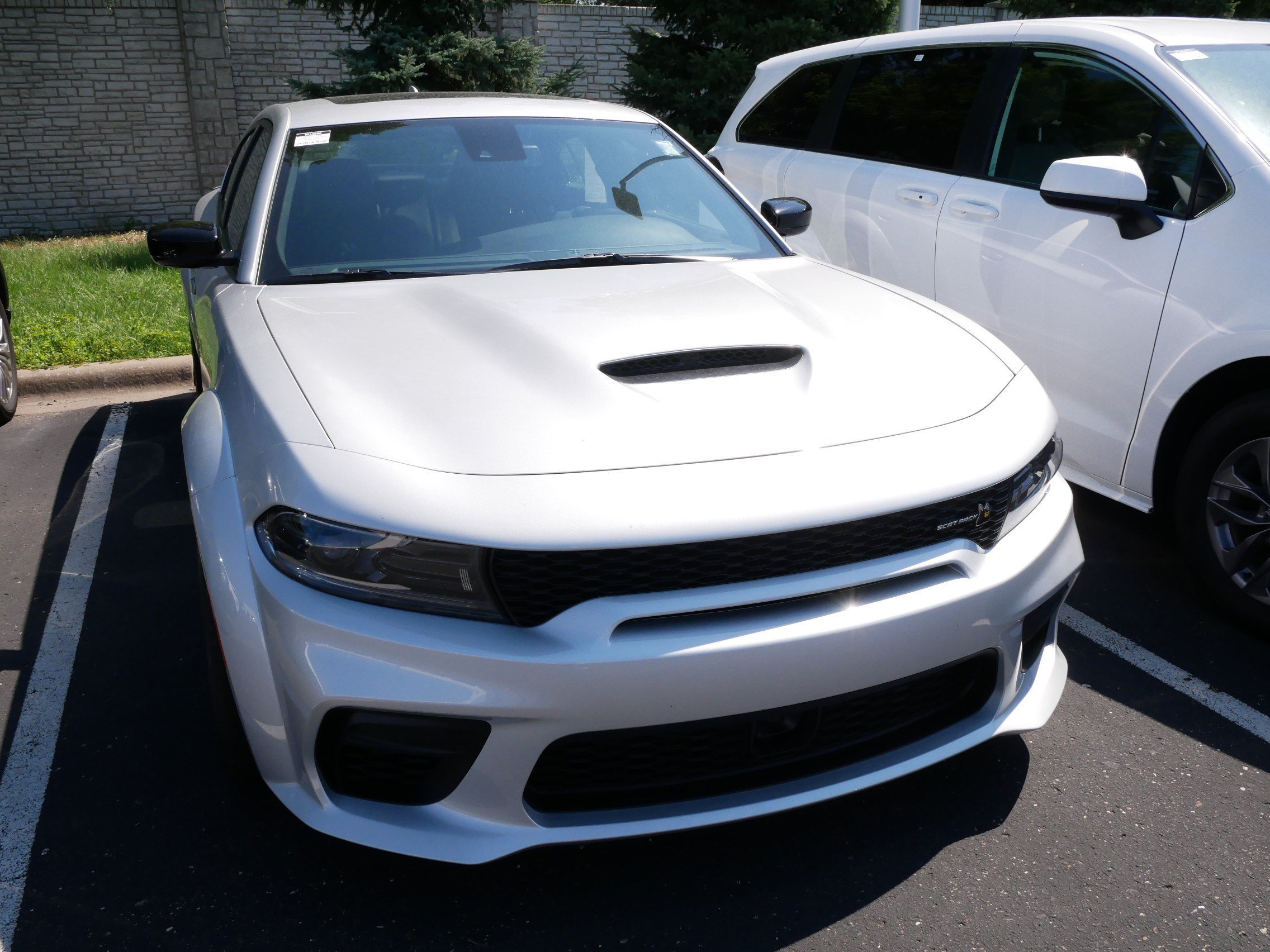 Used 2023 Triple Nickel Clearcoat Dodge Scat Pack Widebody image 3
