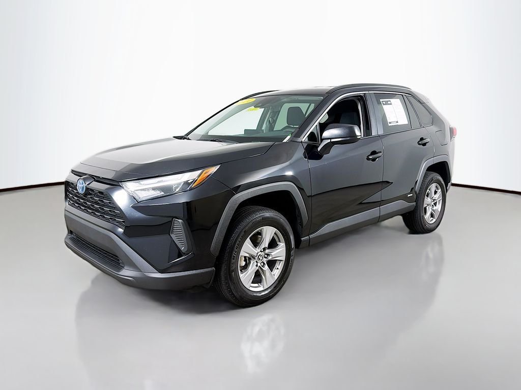 Used 2024 Midnight Black Metallic Toyota Hybrid LE image 3