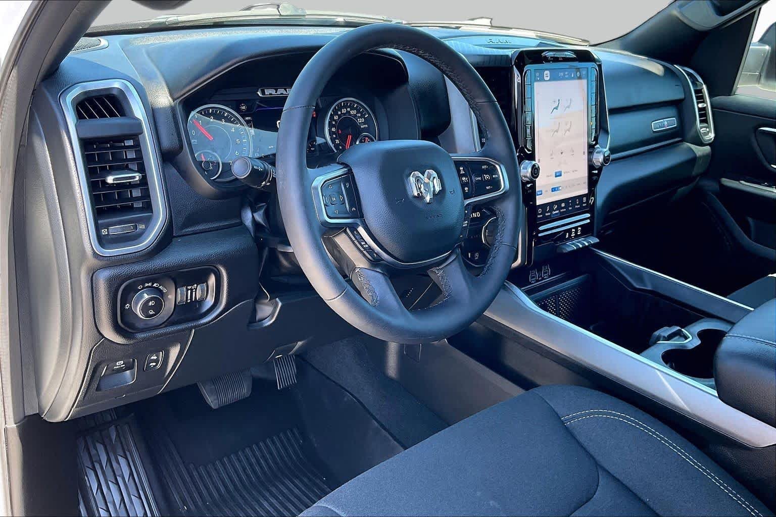 Used 2025 Bright White Clearcoat Ram Big Horn image 17