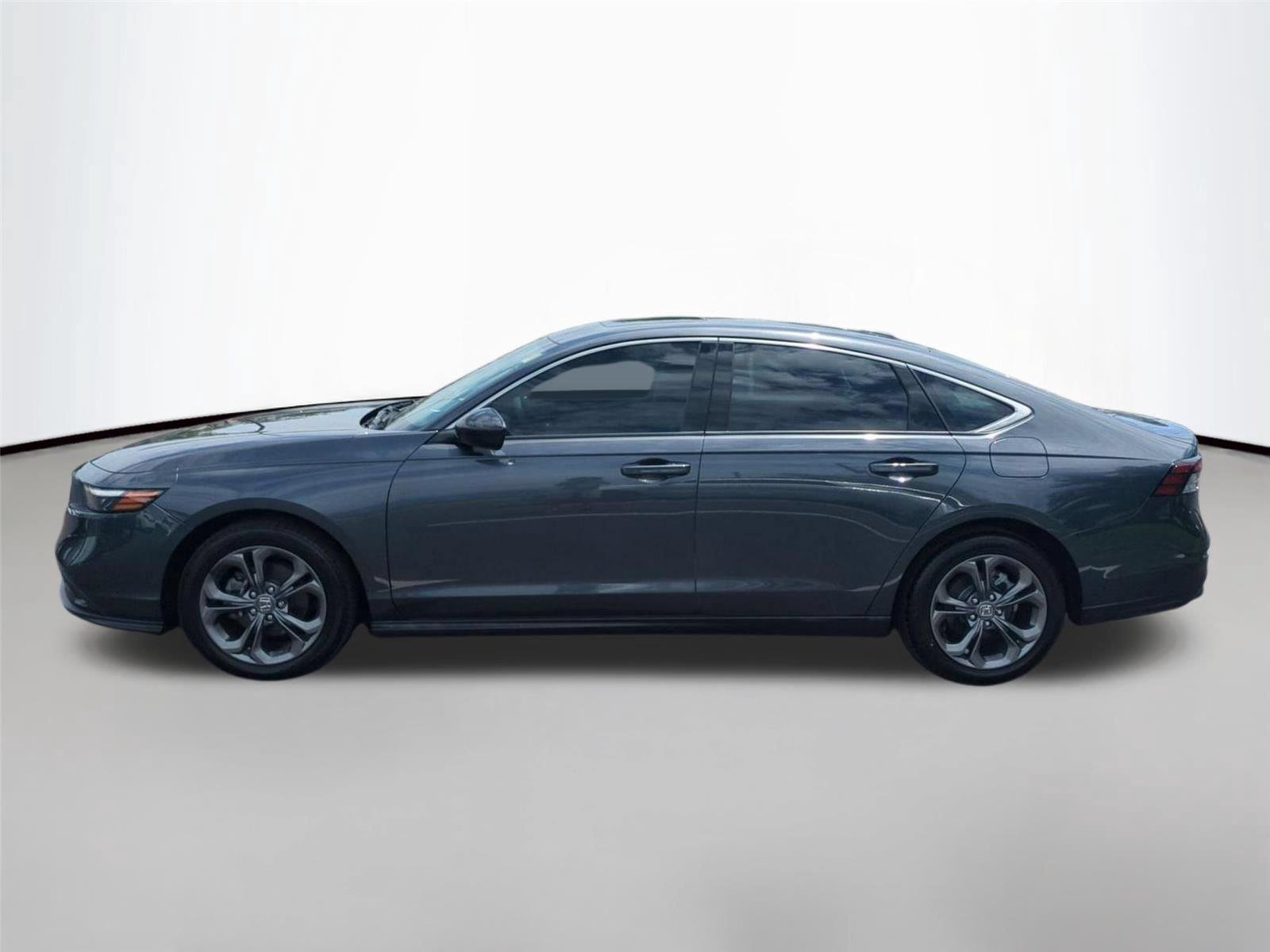 Used 2023 Meteorite Gray Metallic Honda EX image 2