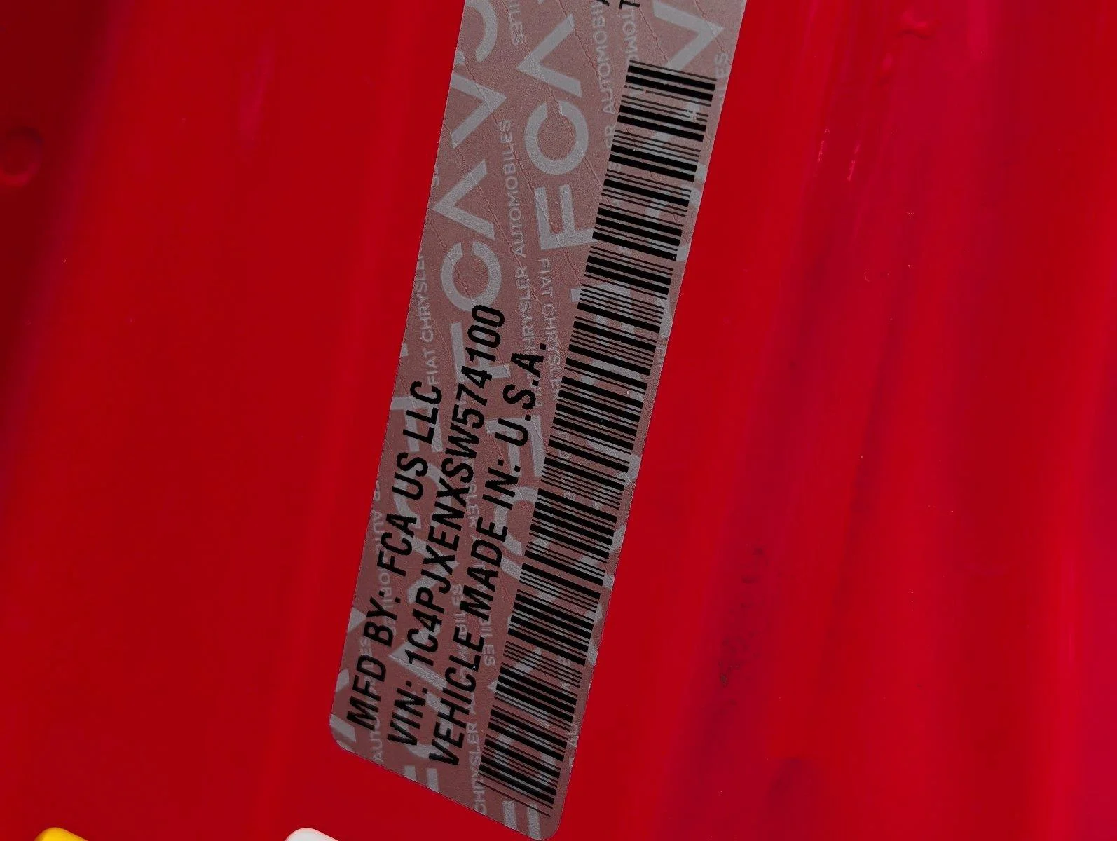 Used 2025 Firecracker Red Clearcoat Jeep Sahara image 37