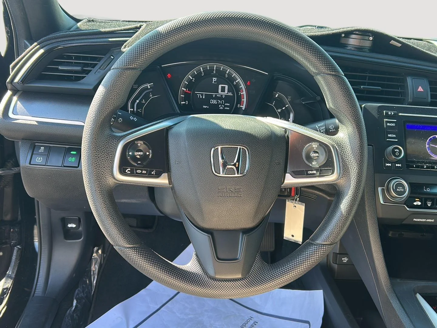 Certified Used 2016 Crystal Black Pearl Honda LX image 19