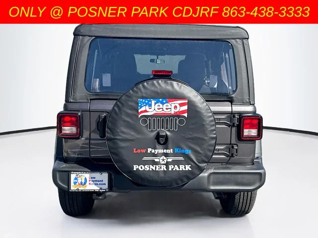 New 2026 Granite Crystal Metallic Clearcoat Jeep Sport image 6