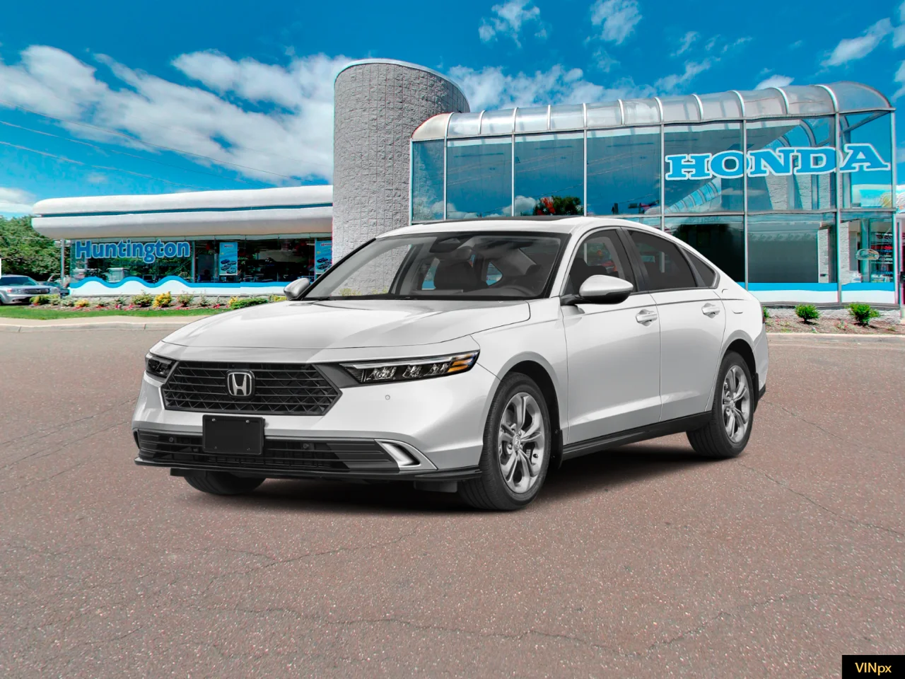 New 2026 Platinum White Pearl Honda EX-L image 1