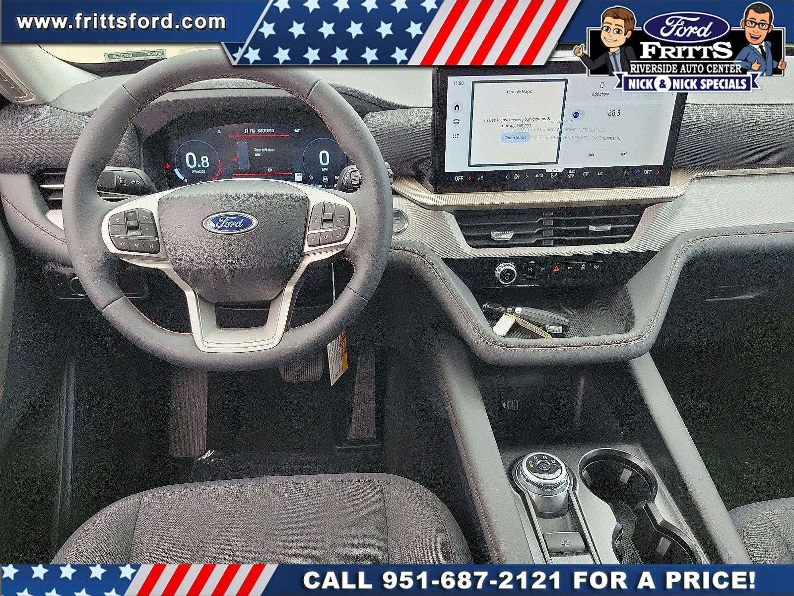 New 2026 Star White Metallic Tri-Coat Ford Active image 4