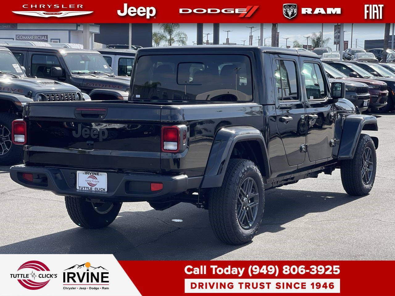 New 2026 Black Clear-Coat Exterior Paint Jeep Sport S image 6