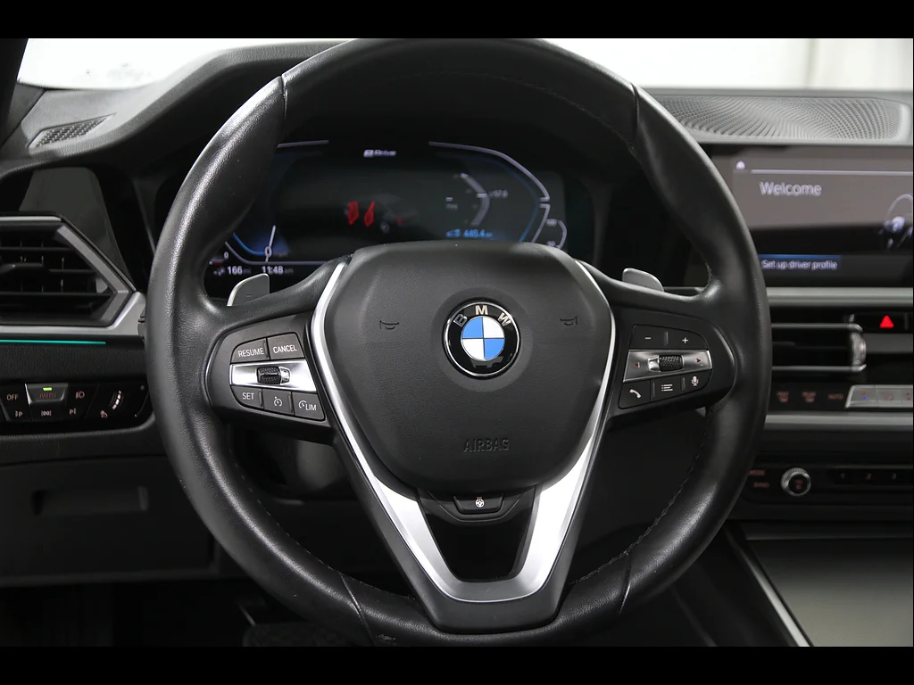 Used 2021 Glacier Silver Metallic BMW 330e xDrive image 8