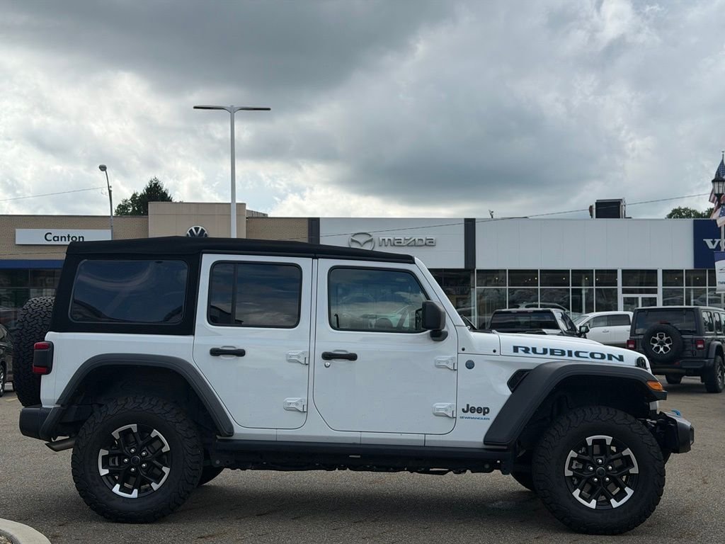 Used 2024 White Jeep Rubicon 4xe image 6