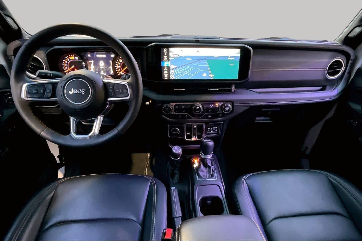 Used 2024 Bright White Clearcoat Jeep Sahara image 14