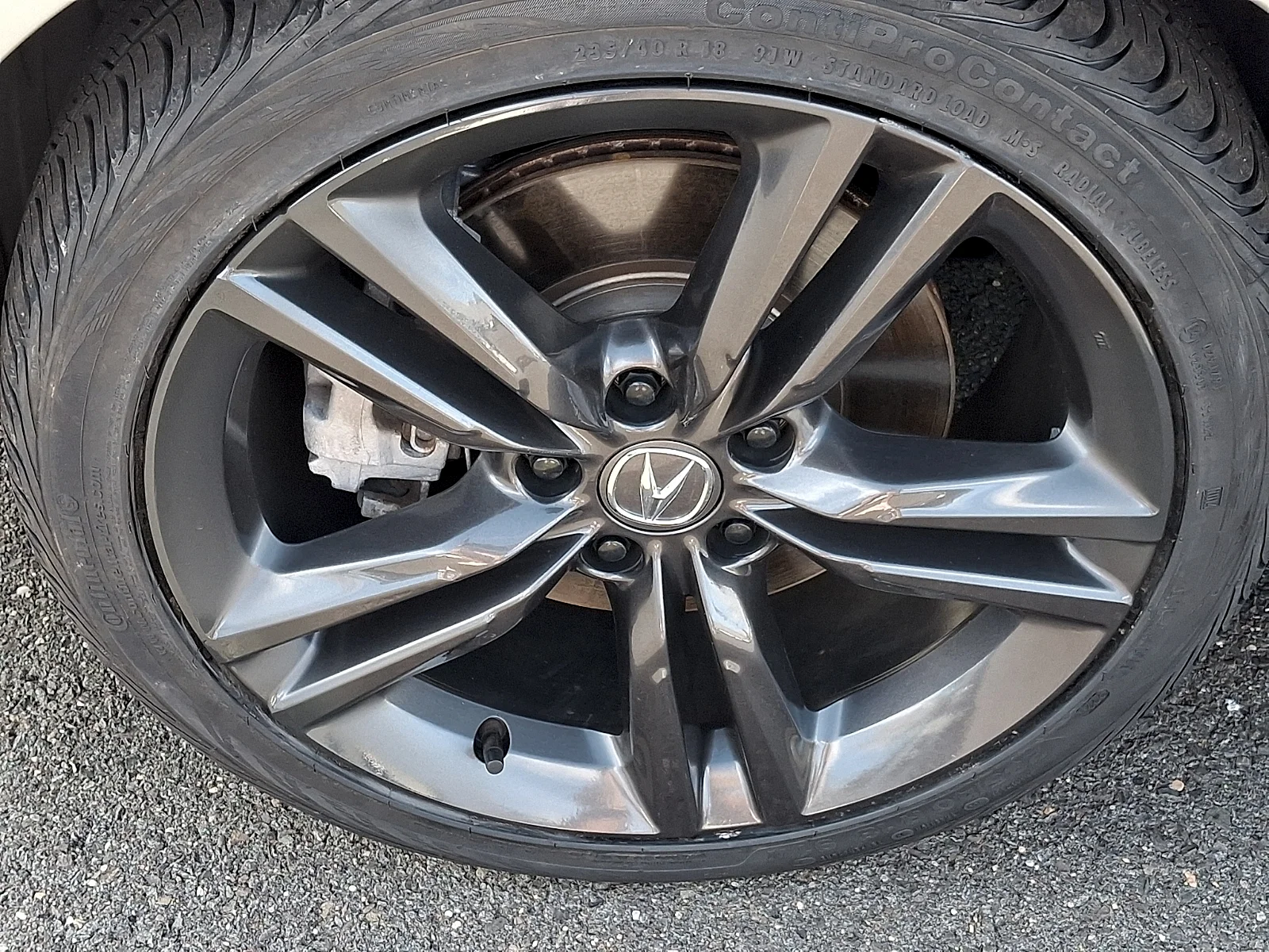 Certified Used 2023 Lunar Silver Metallic Acura A-SPEC image 8