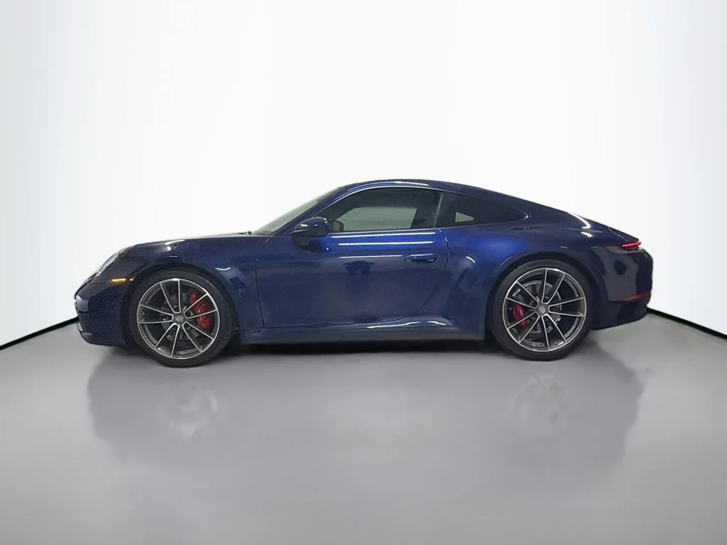 Used 2024 Blue Porsche Carrera image 2