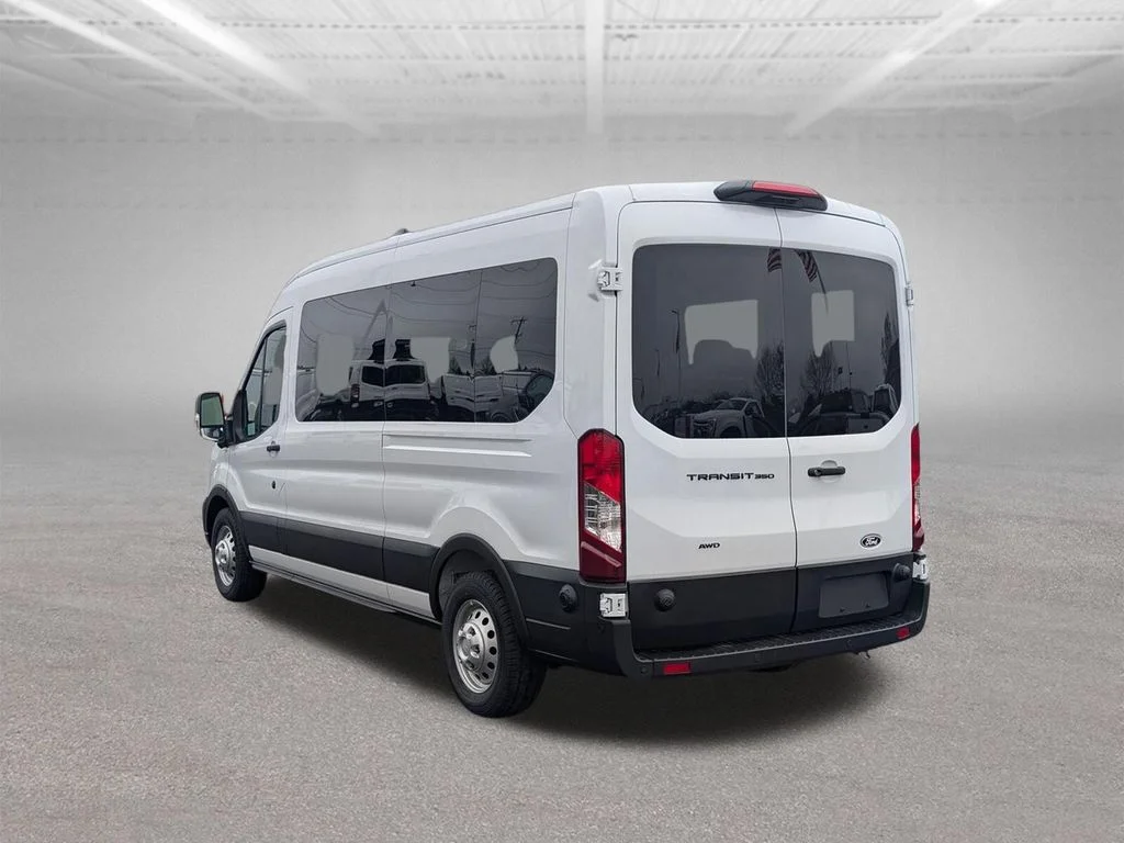 New 2026 Oxford White Ford Passenger Van XL image 9