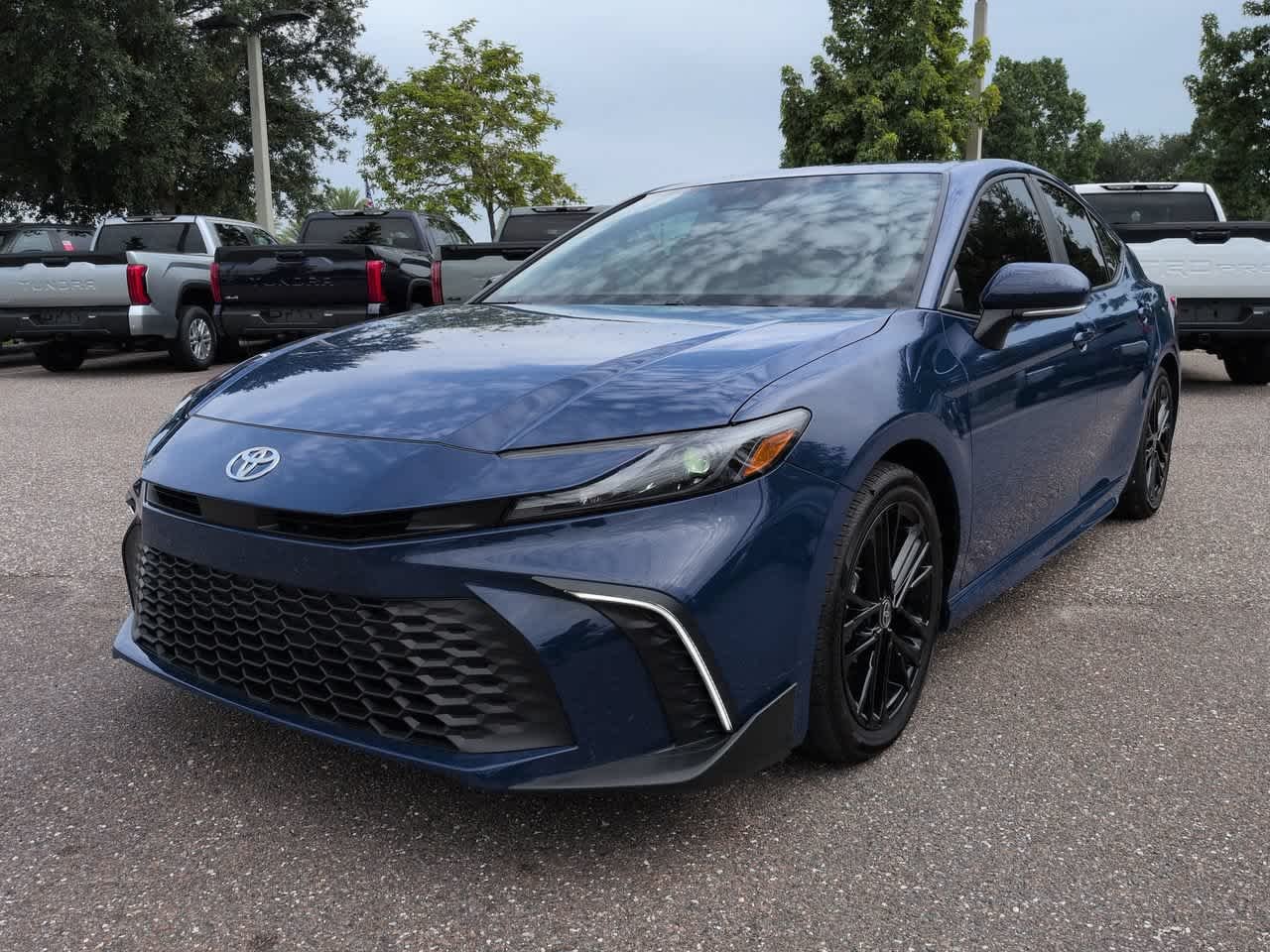 Used 2026 Reservoir Blue Toyota SE image 2