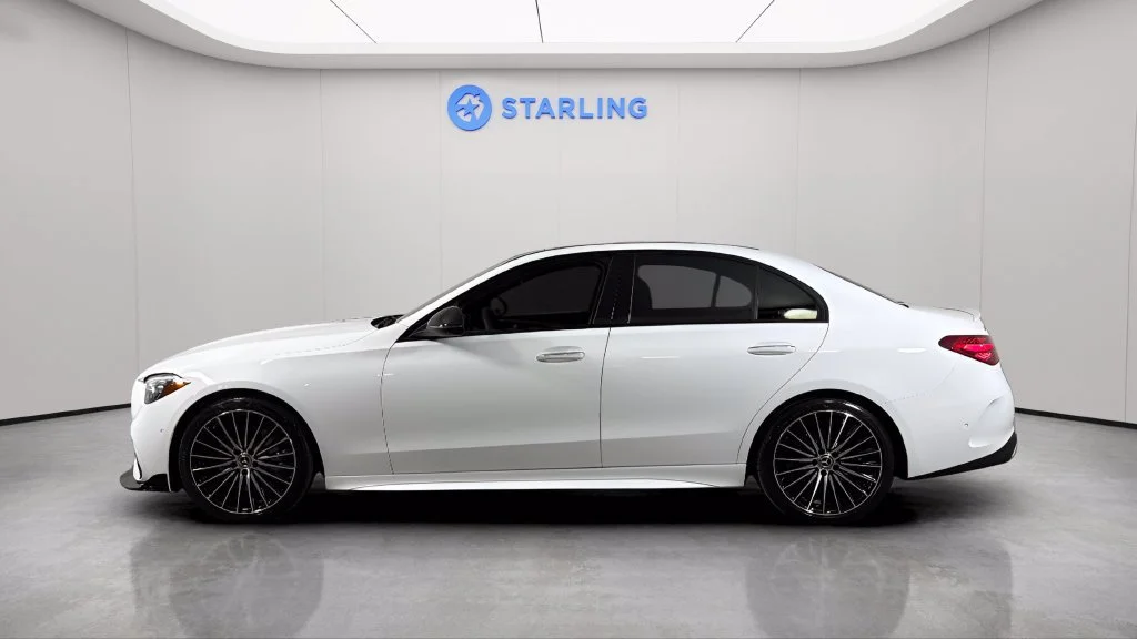 Used 2024 White Mercedes-Benz C 300 image 3