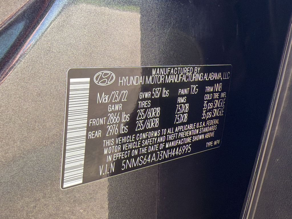 2022 Hyundai Santa Fe XRT - Photo 33