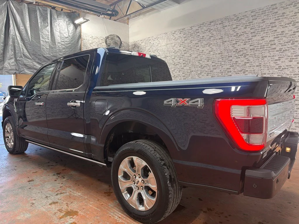 Used 2023 Antimatter Blue Metallic Ford Platinum image 5
