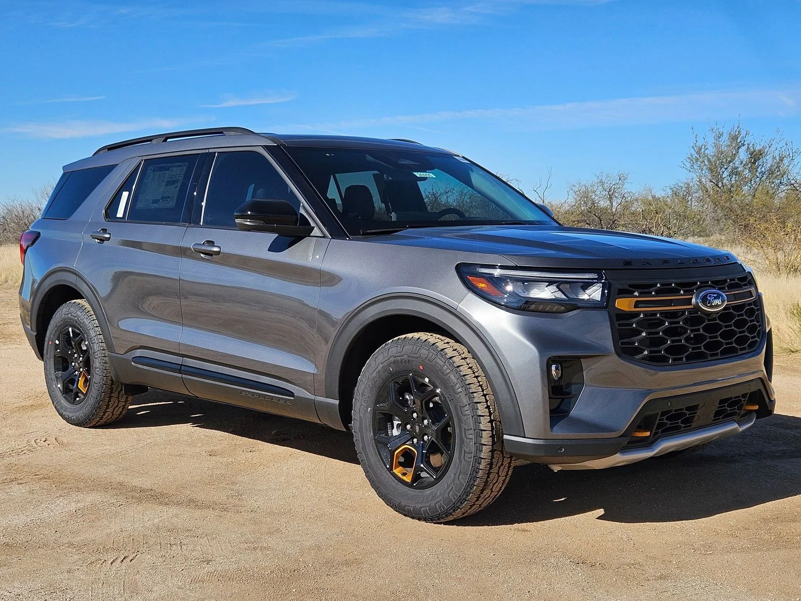 New 2026 Carbonized Gray Metallic Ford Tremor® image 3
