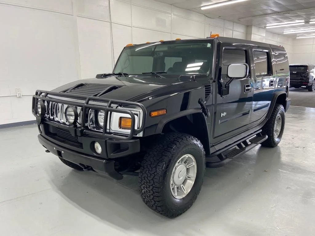 Used 2003 Black Hummer CHROME APPEARANCE PACKAGE 6.0L 4WD image 7