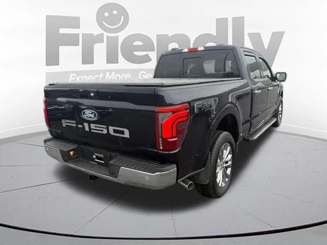Used 2025 Antimatter Blue Metallic Ford Lariat image 7