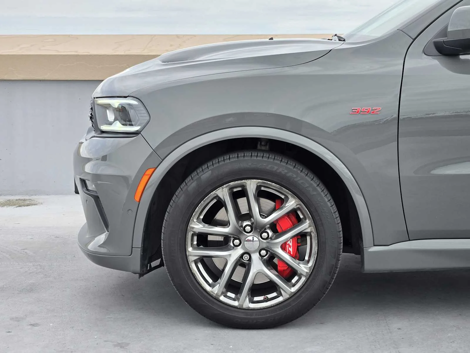 Used 2022 Destroyer Gray Clearcoat Dodge SRT 392 image 11