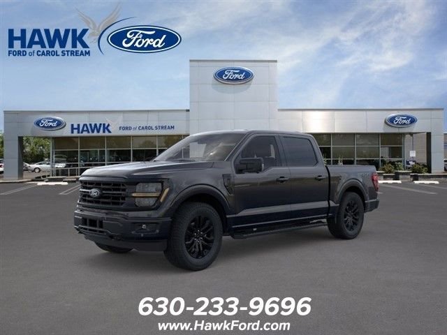 New 2026 Agate Black Metallic Ford XLT image 1