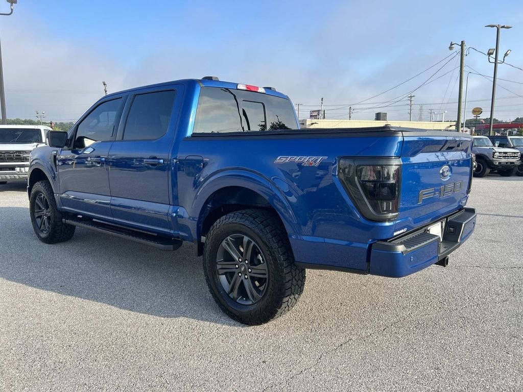 Certified Used 2023 Atlas Blue Metallic Ford Lariat image 6