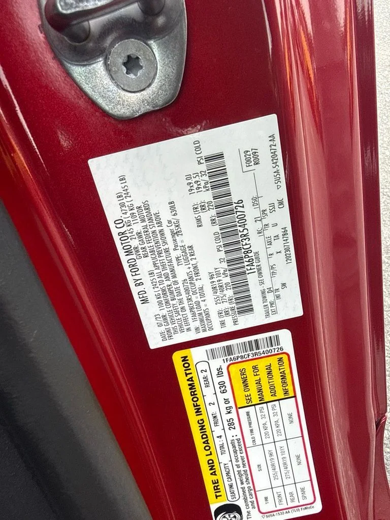 Used 2024 Red Ford GT Premium image 26