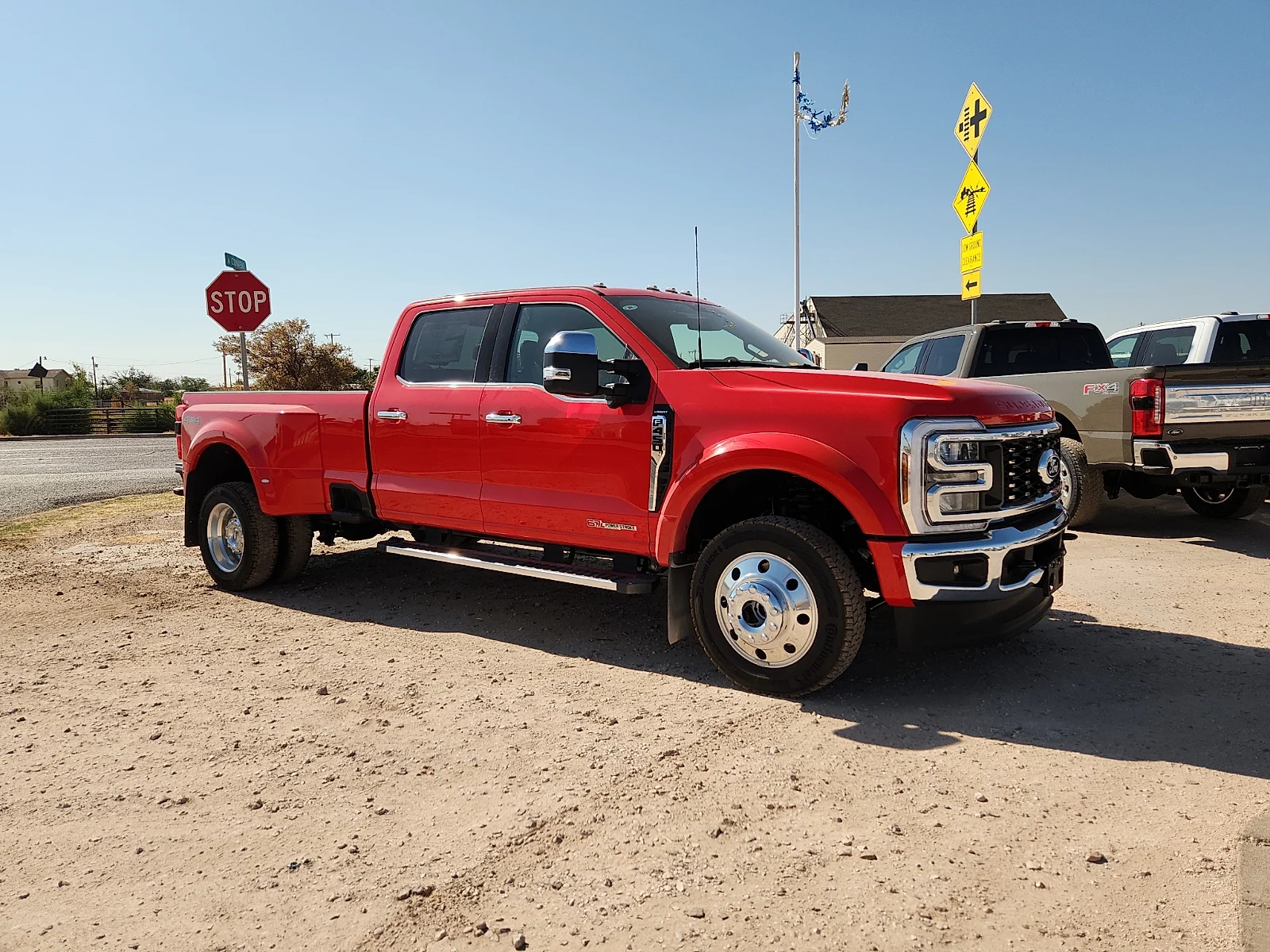 New 2027 Race Red Ford LARIAT image 8