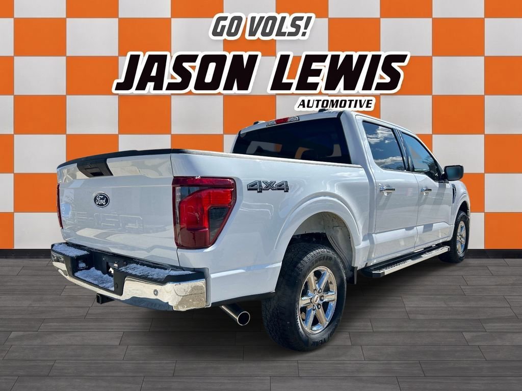 Used 2025 Oxford White Ford XLT image 4