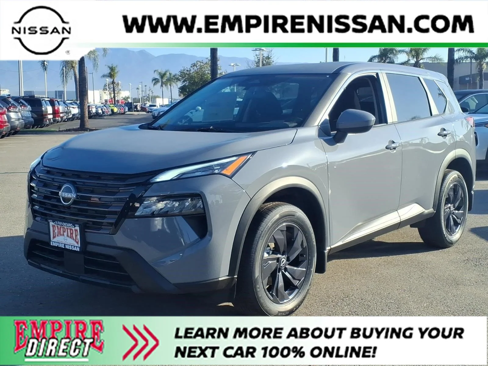 New 2026 Boulder Gray Pearl Nissan SV image 1