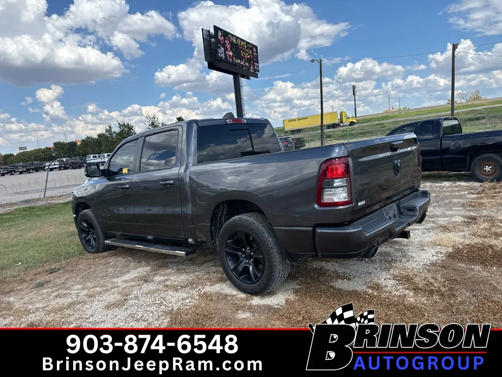 Used 2021 Granite Crystal Metallic Clearcoat Ram Big Horn image 4