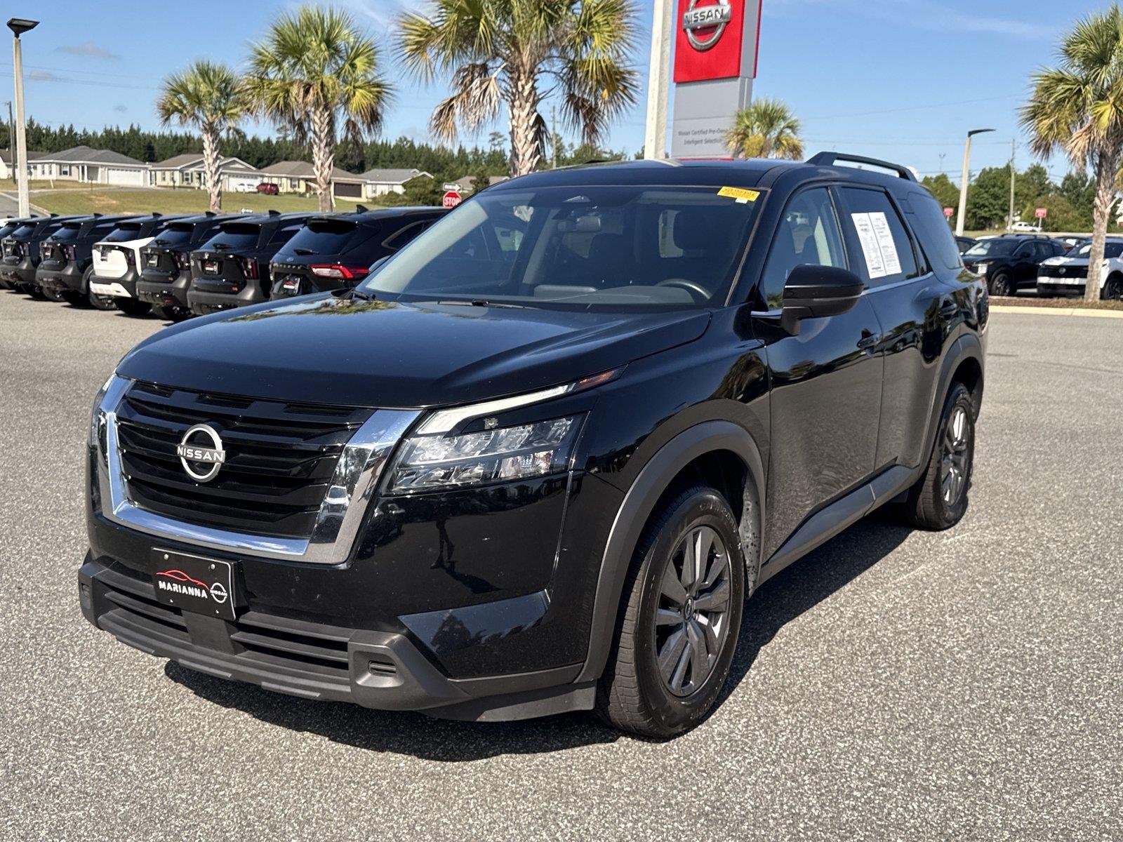 Used 2024 Super Black Nissan SV image 8