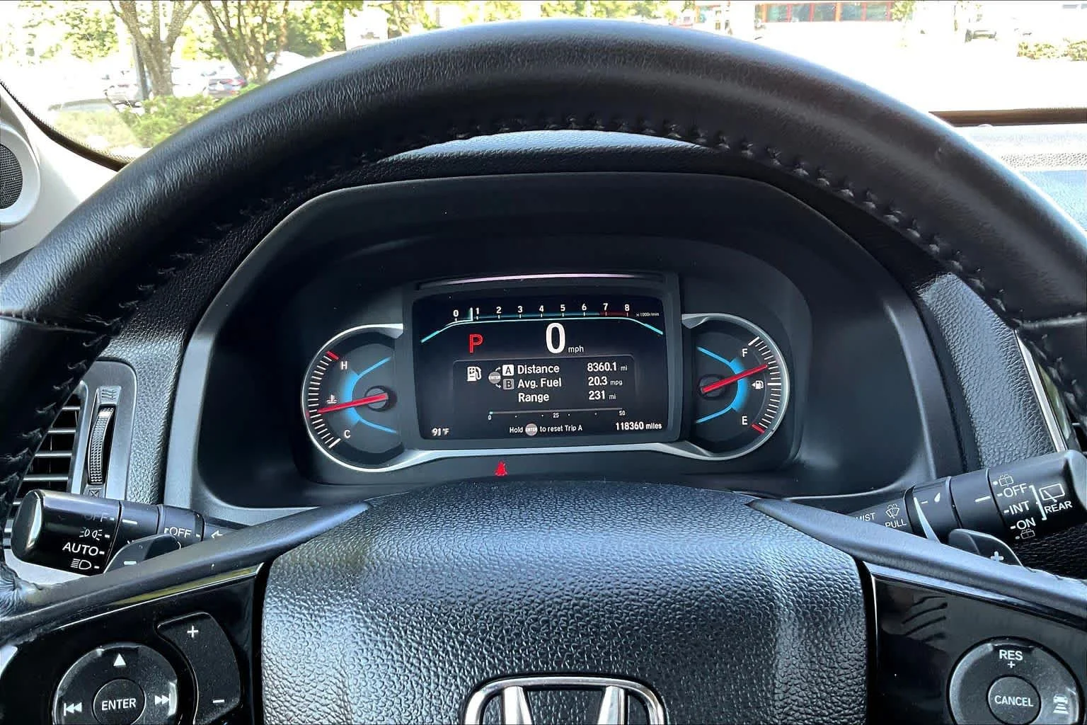 Used 2021 Crystal Black Pearl Honda EX-L image 26