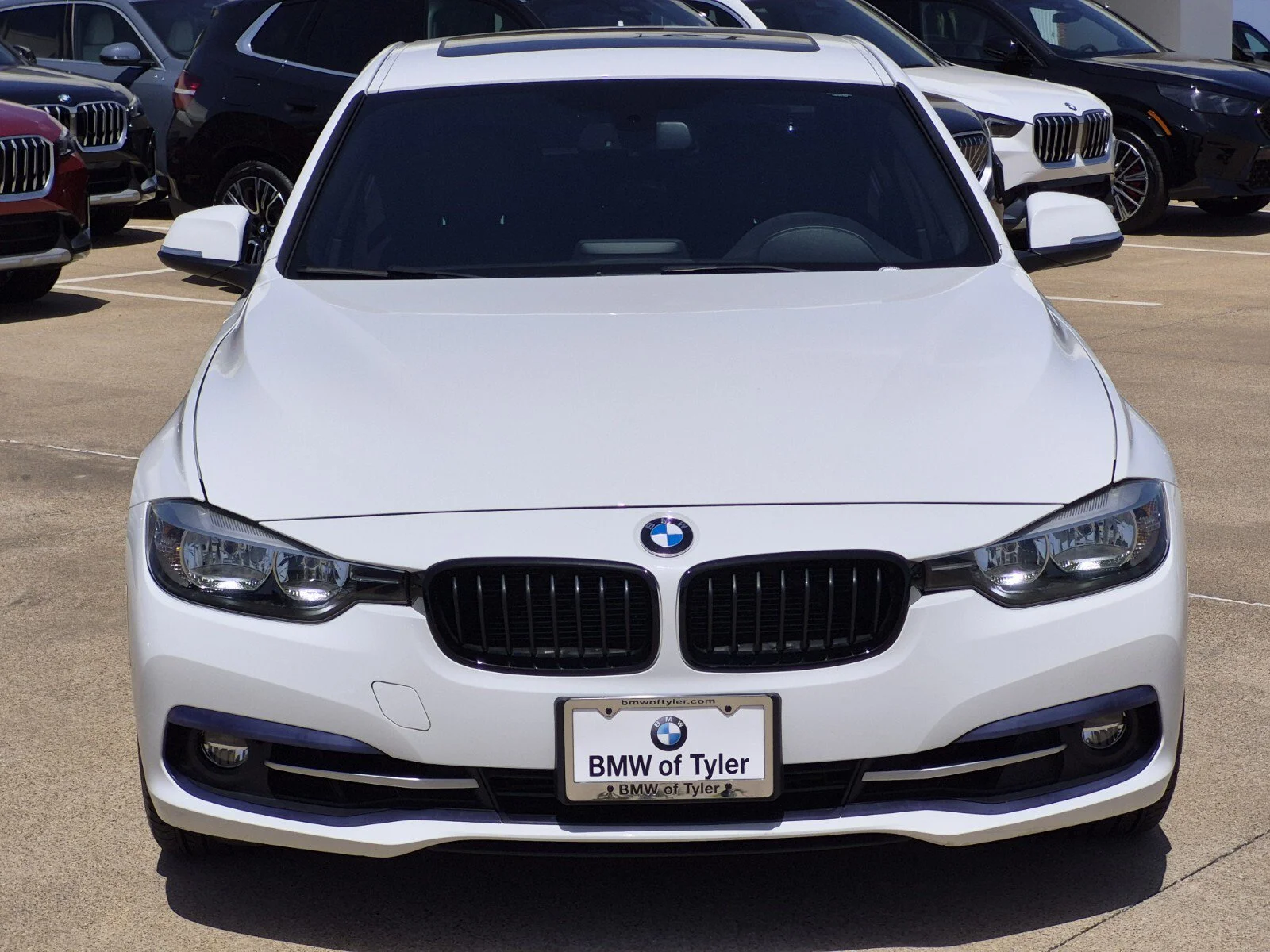 Used 2016 BMW 3 Series 328i with VIN WBA8E9G54GNU30652 for sale in Tyler, TX