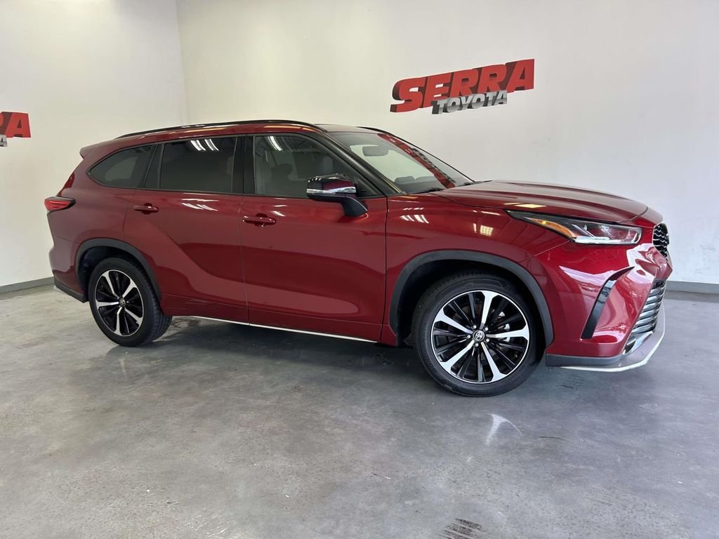 Used 2021 Red Toyota XSE image 2