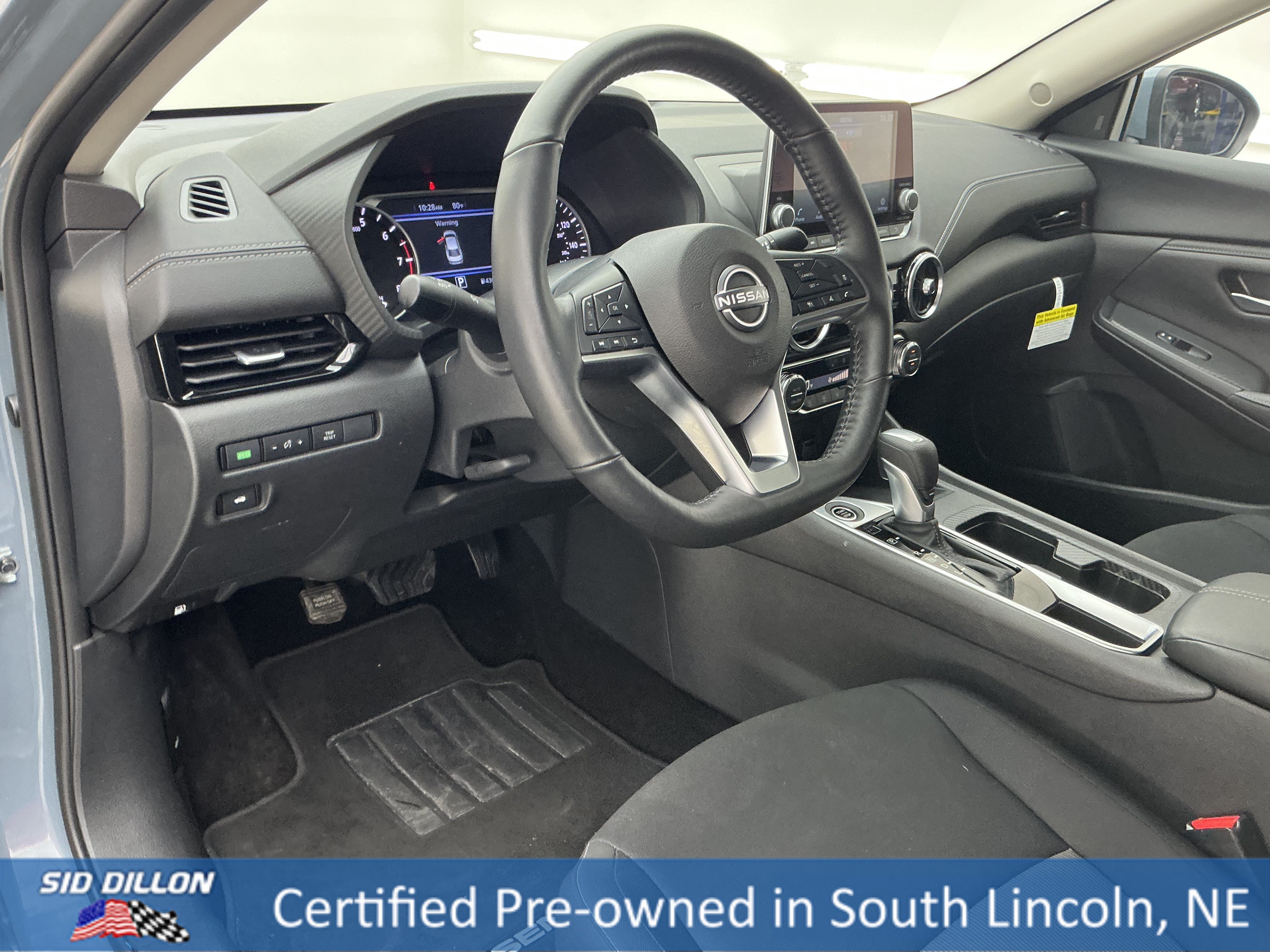 Used 2025 Atlantic Gray Metallic Nissan SV image 16