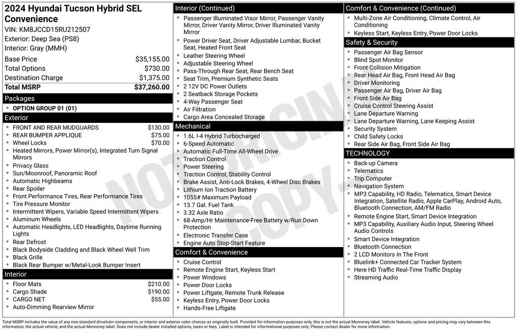 Certified Used 2024 Blue Hyundai SEL Convenience image 33
